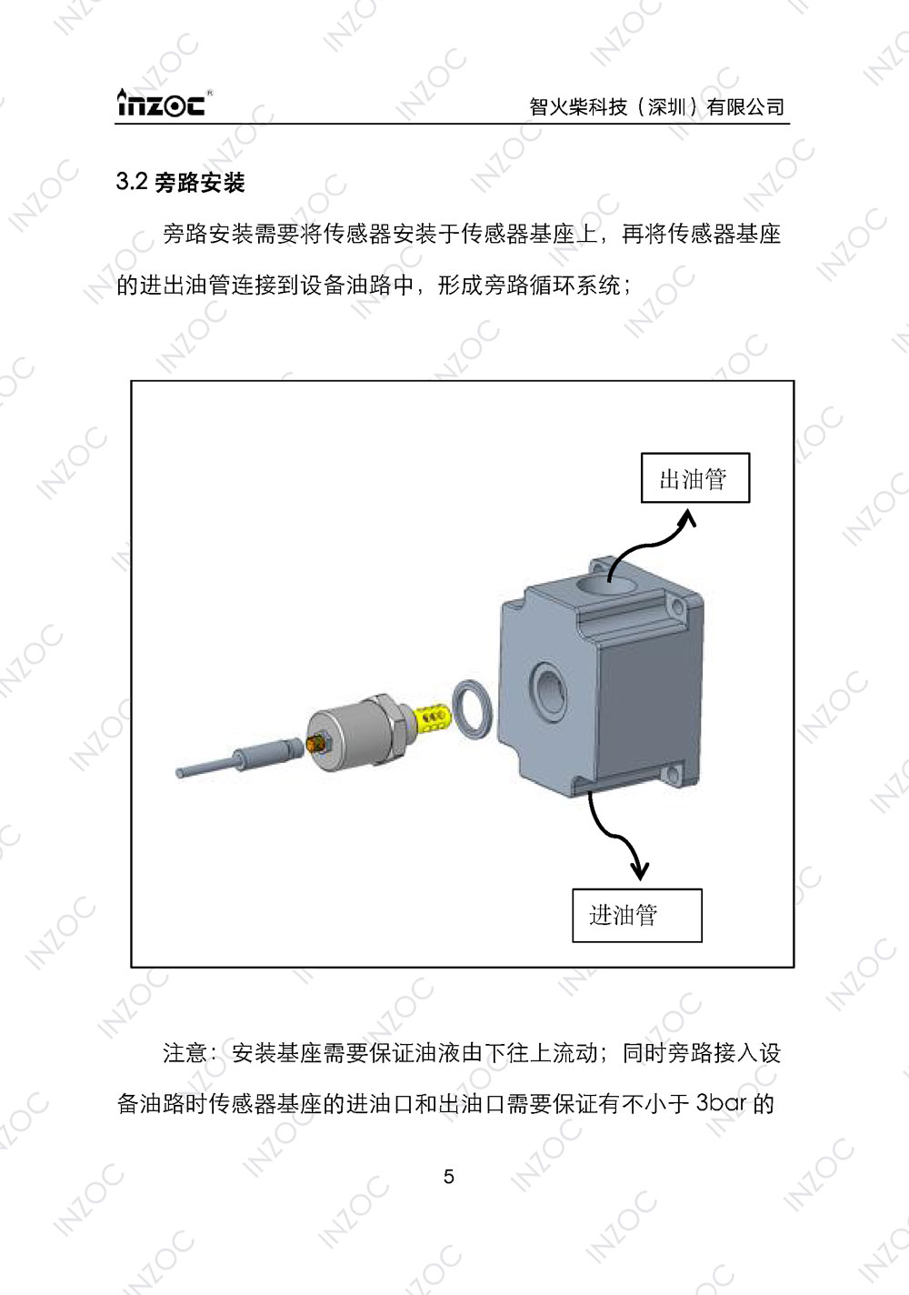 IFW-2A油液微水傳感器使用說明書